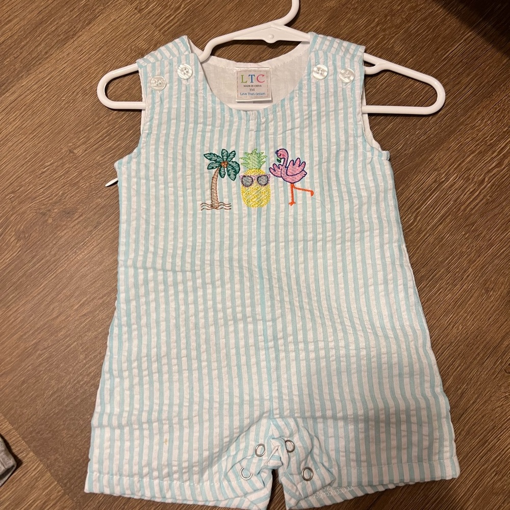 NWOT LTC Jon Jon with beach monogram